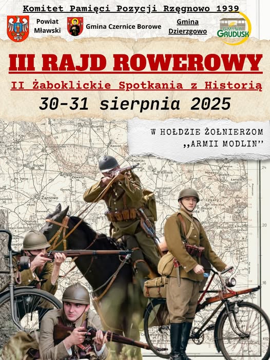 503247613_122178655160341097_532256738995781183_n III Rajd Rowerowy w hołdzie żołnierzom „Armii Modlin” - Historia na dwóch kółkach