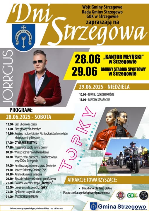 508680157_1142918207880676_2017332572226708786_n 🎉 Dni Strzegowa 2025 – dwa dni pełne atrakcji i gwiazd! 🌟