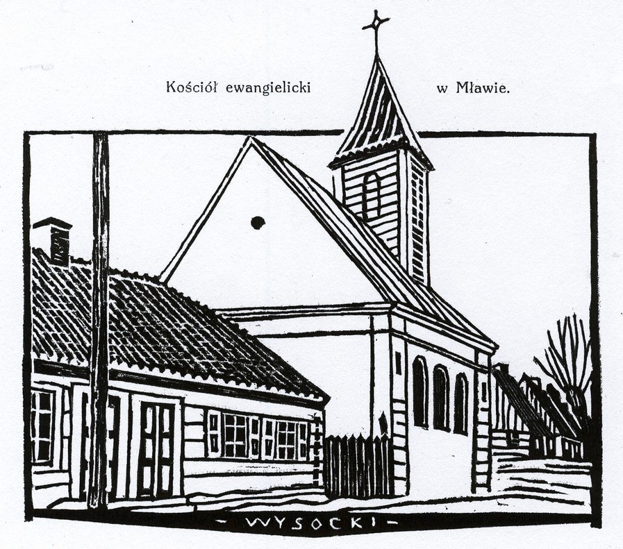 Kosciol-Ewang.-5 ⛪️ Dawny kościół ewangelicki w Mławie 🏚️