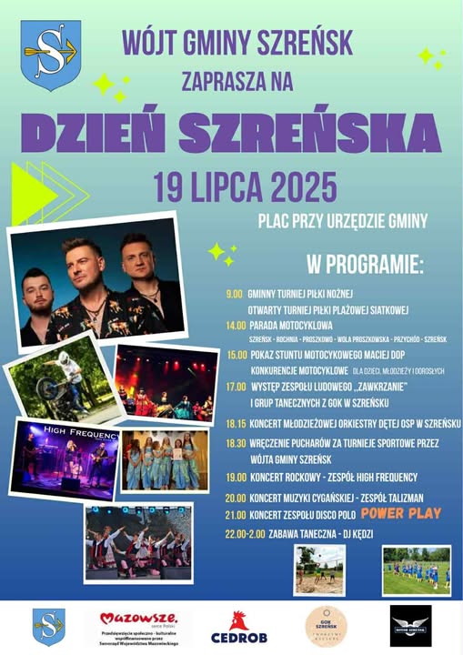 514101305_1151317977015549_996608090079612375_n-1 🎉🔥 Dzień Szreńska 2025 już 19 lipca! 🔥🎉