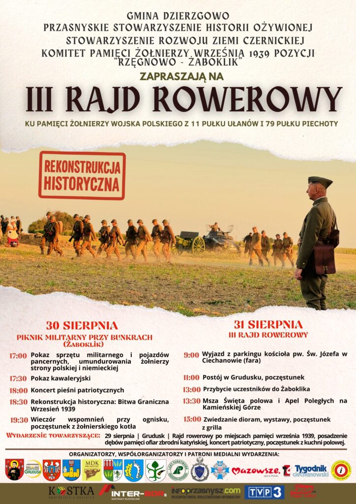 535867704_1088677396747626_5937801360138775872_n-724x1024 🚴‍♂️III Rajd Rowerowy ku pamięci żołnierzy Wojska Polskiego z 11 Pułku Ułanów i 79 Pułku Piechoty🚴‍♀️